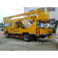 2014 Good Price Dongfeng crew cab 14M hydraulic lift platform truck